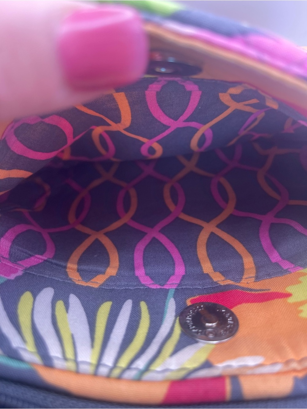 Vera Bradley Floral Quilted Crossbody Bag - Multicolor - Picture 5 of 9